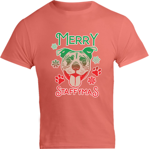 Merry Staffymas - Unisex Tee