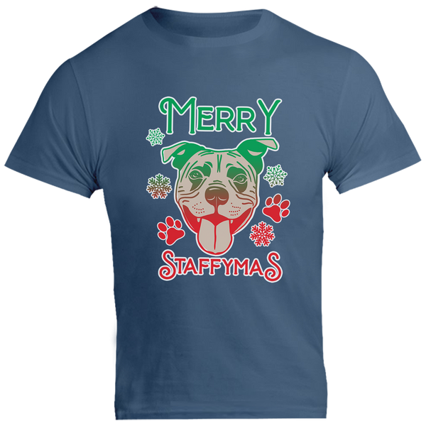 Merry Staffymas - Unisex Tee