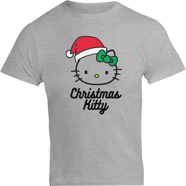 Christmas Kitty - Unisex Tee - Plus Size