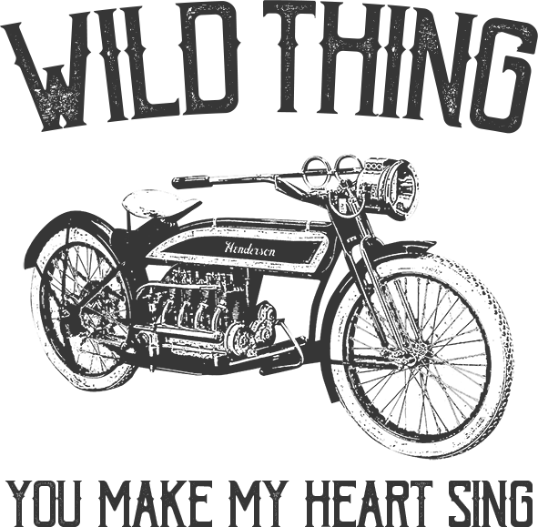 Wild Thing - Ladies Relaxed Fit Tee - Graphic Tees Australia