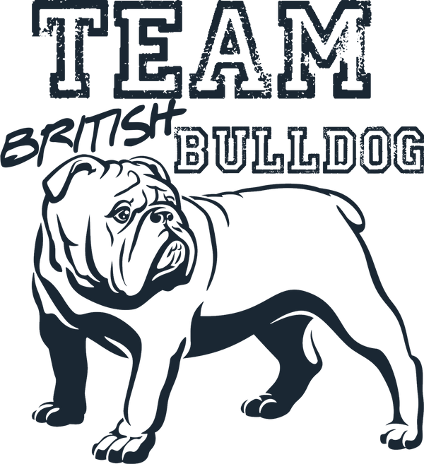 Team British Bulldog - Ladies Relaxed Fit Tee - Graphic Tees Australia