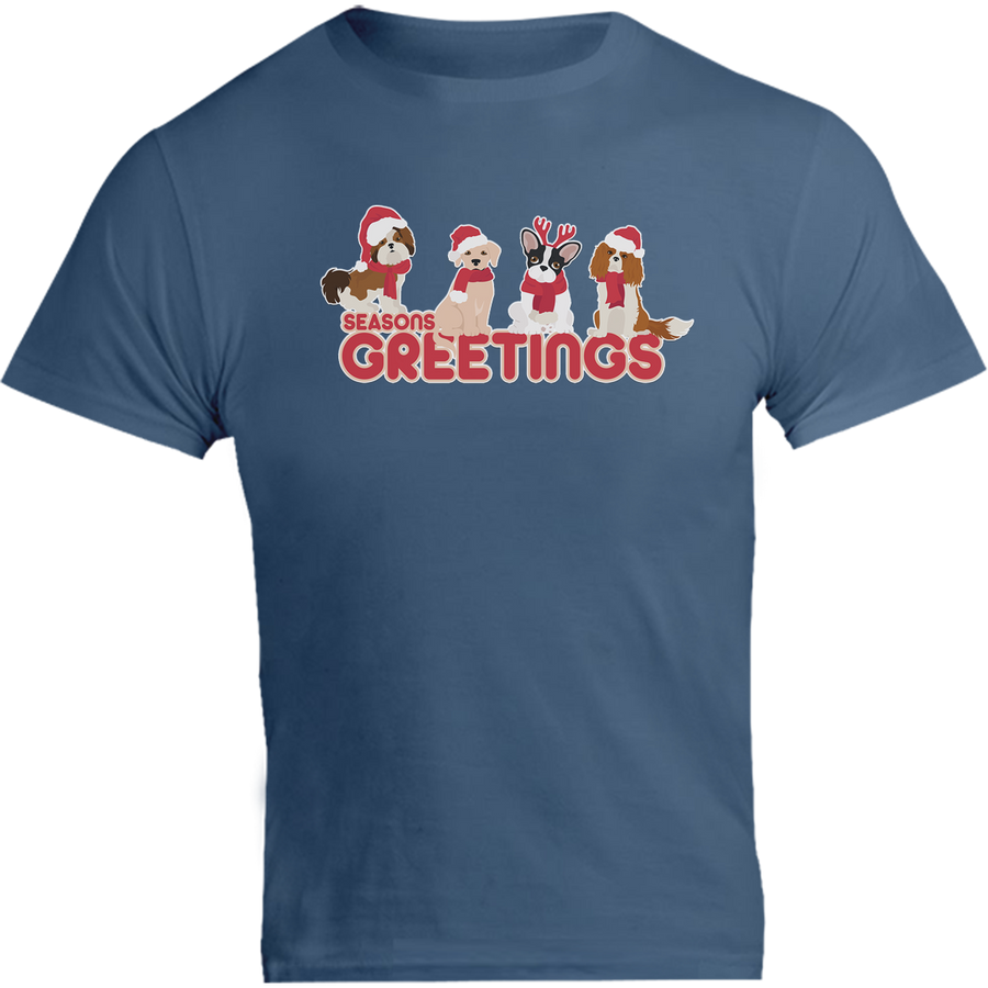 Season's Greetings Dogs - Unisex Tee