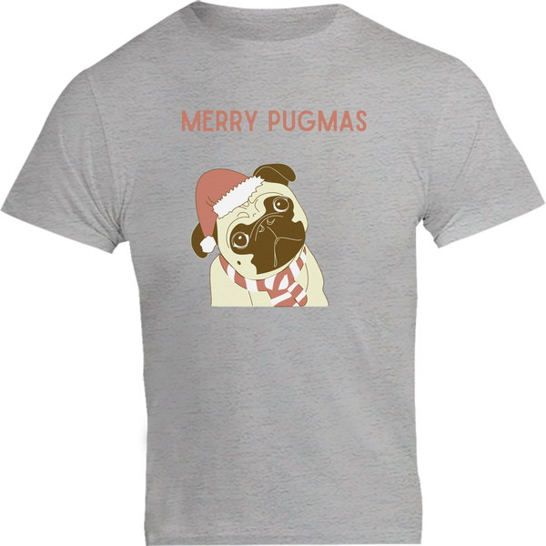 Merry Pugmas - Unisex Tee - Plus Size