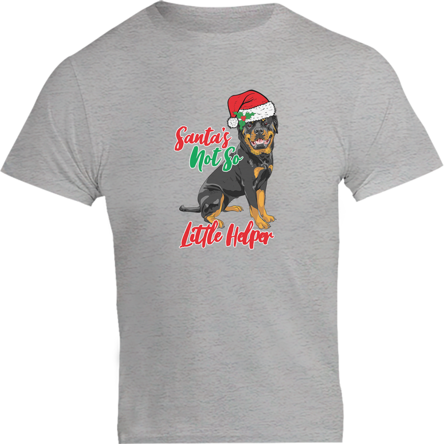 Santa's Not So Little Helper - Unisex Tee - Plus Size