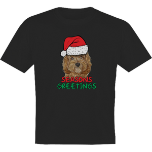 Season's Greetings Cavoodle - Youth & Infant Tee