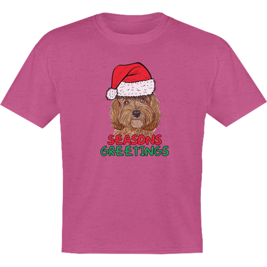 Season's Greetings Cavoodle - Youth & Infant Tee