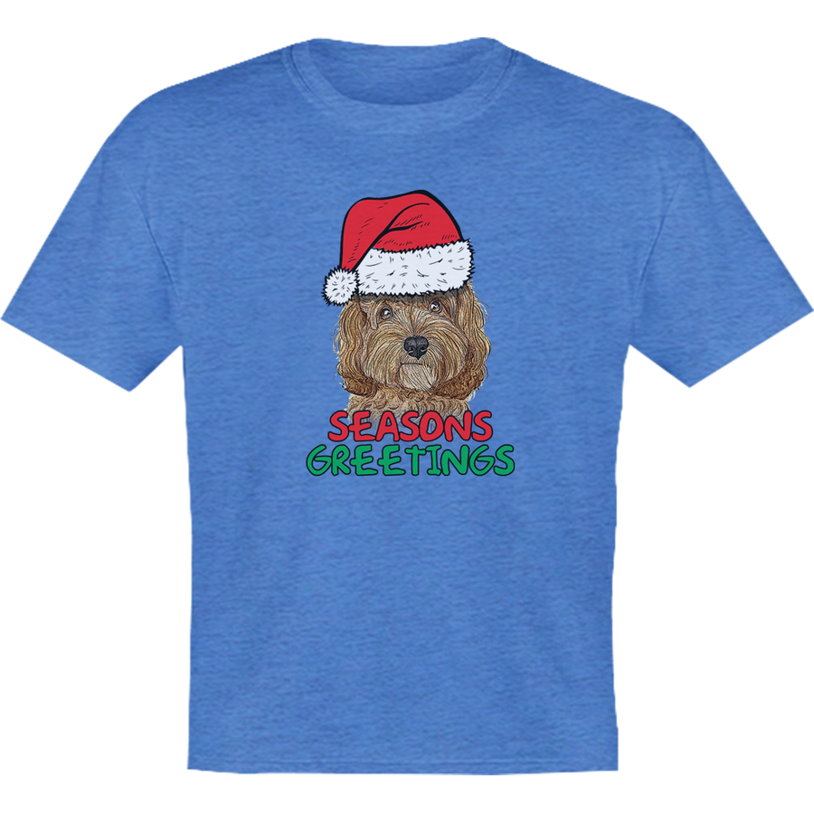 Season's Greetings Cavoodle - Youth & Infant Tee