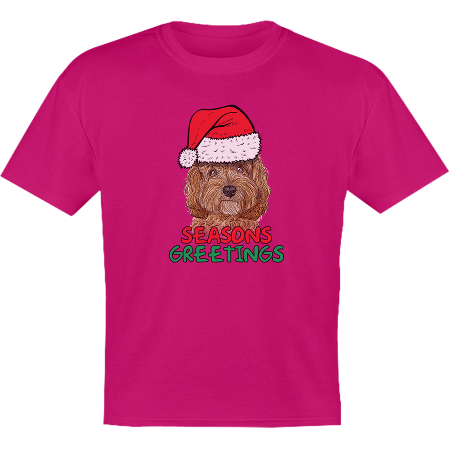 Season's Greetings Cavoodle - Youth & Infant Tee