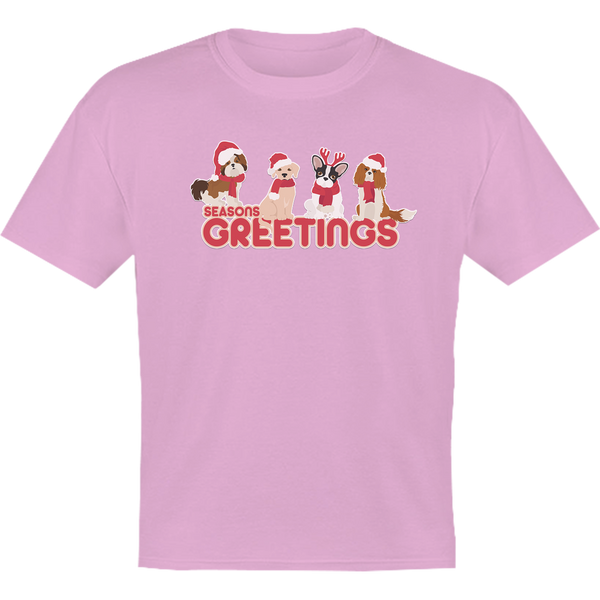 Season's Greetings Dogs - Youth & Infant Tee