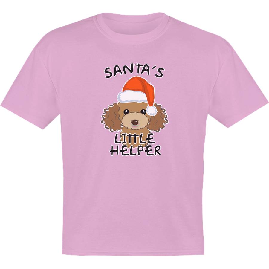 Santa's Little Helper Poodle - Youth & Infant Tee