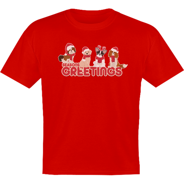 Season's Greetings Dogs - Youth & Infant Tee