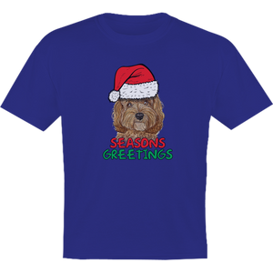 Season's Greetings Cavoodle - Youth & Infant Tee