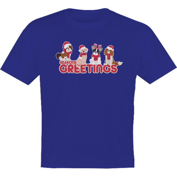 Season's Greetings Dogs - Youth & Infant Tee