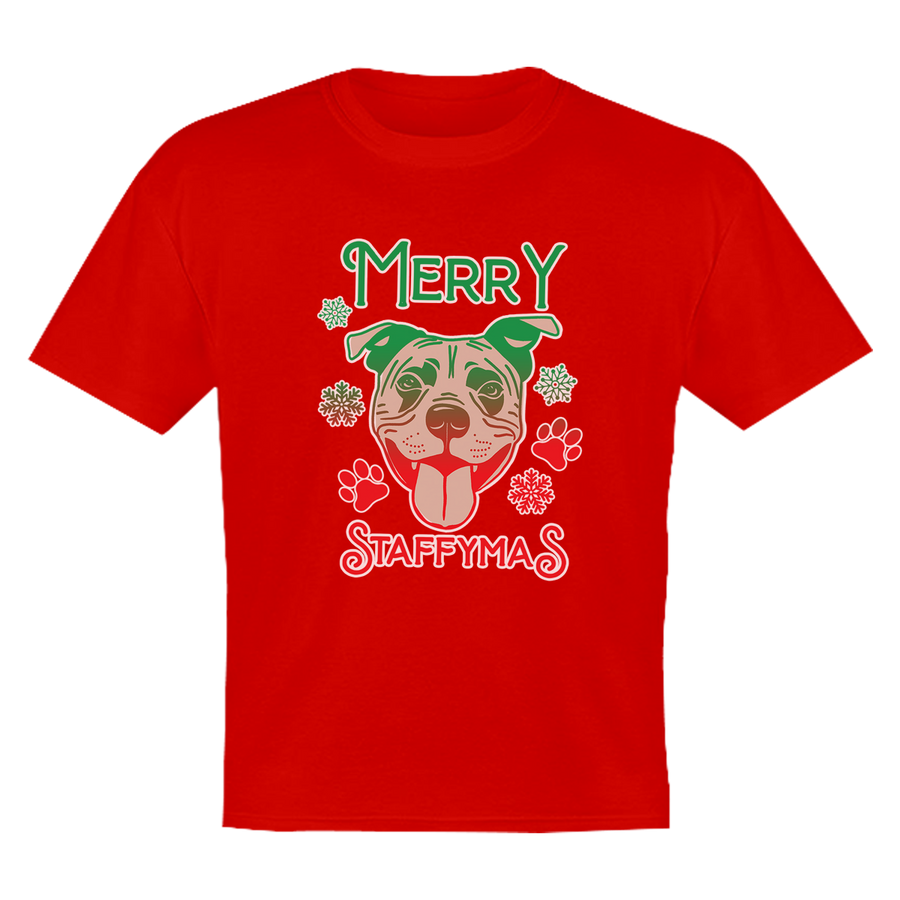 Merry Staffymas - Youth & Infant Tee