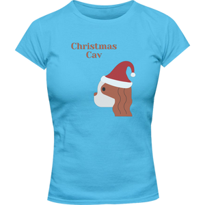 Christmas Cav - Ladies Slim Fit Tee