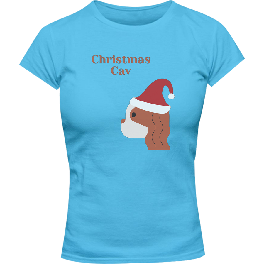 Christmas Cav - Ladies Slim Fit Tee