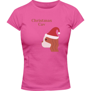 Christmas Cav - Ladies Slim Fit Tee