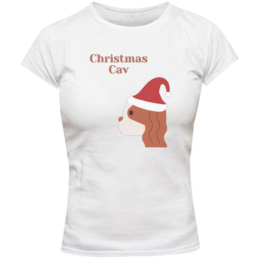 Christmas Cav - Ladies Slim Fit Tee