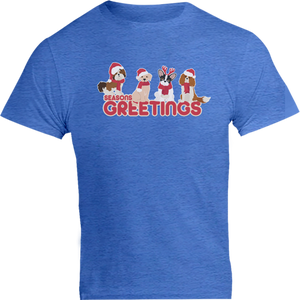 Season's Greetings Dogs - Unisex Tee